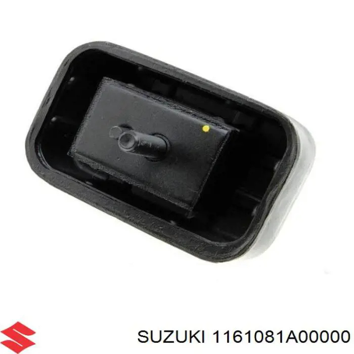 1161081A00000 Suzuki almoahada (soporte Del Motor Izquierda / Derecha)