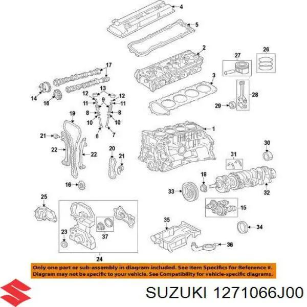 1271066J00 Suzuki 