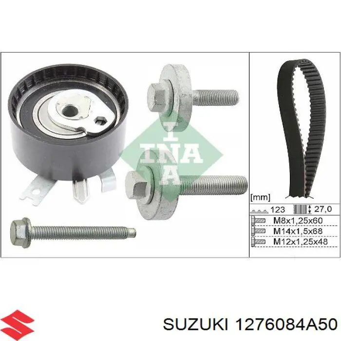 1276084A50 Suzuki kit correa de distribución