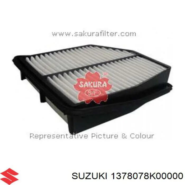 13780-78K00-000 Suzuki filtro de aire