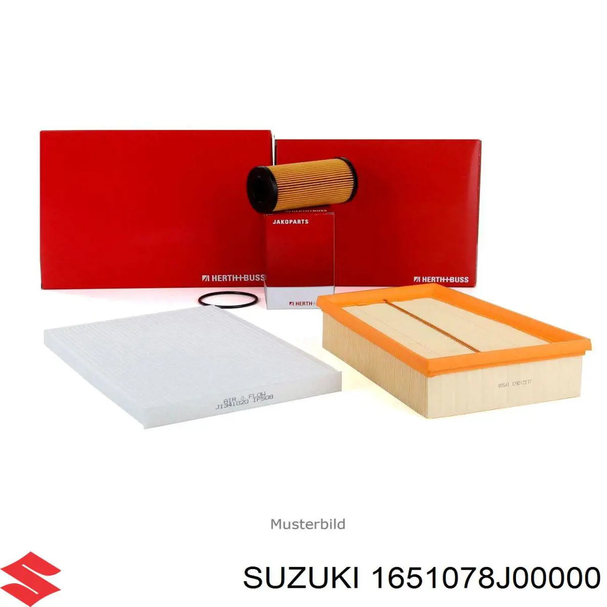 1651078J00000 Suzuki filtro de aceite