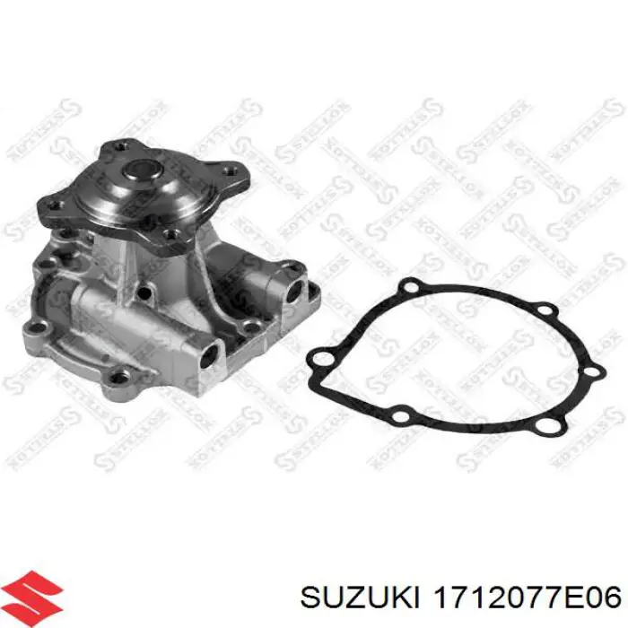 1712077E06 Suzuki embrague, ventilador del radiador