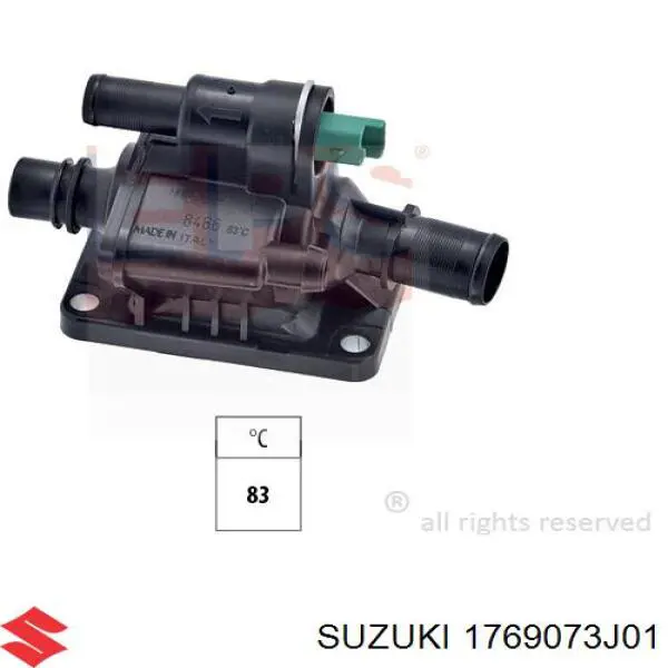 1769073J01 Suzuki termostato, refrigerante