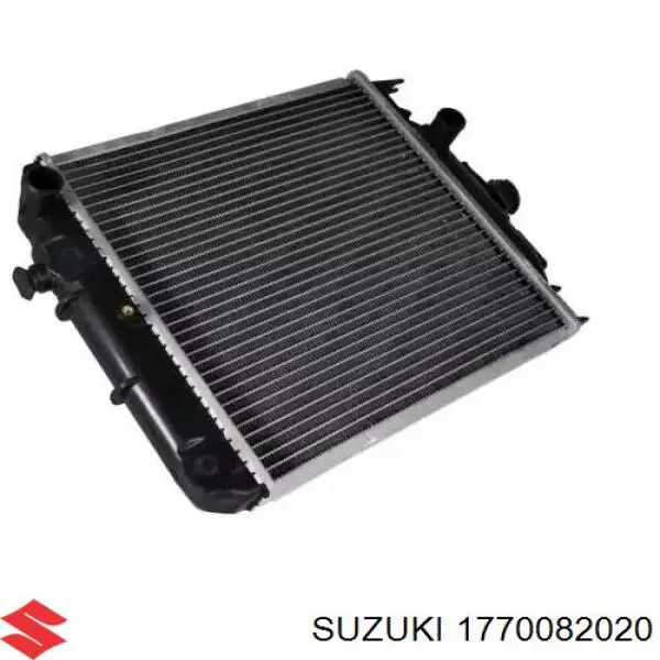  Radiador refrigeración del motor para Suzuki Swift 1 