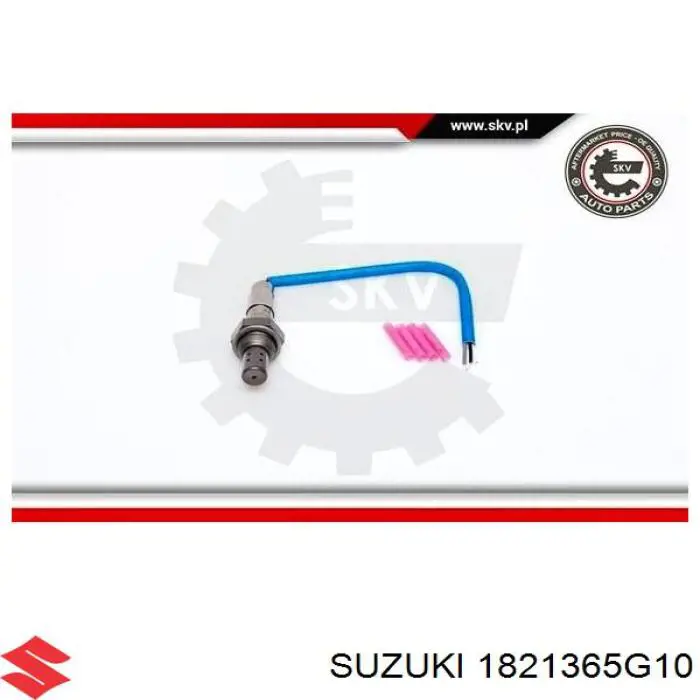 1821365G10 Suzuki sonda lambda sensor de oxigeno post catalizador