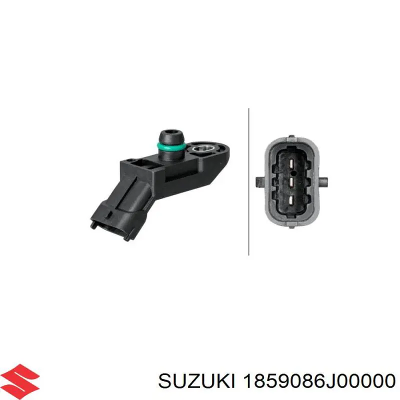 1859086J00000 Suzuki sensor de presion del colector de admision