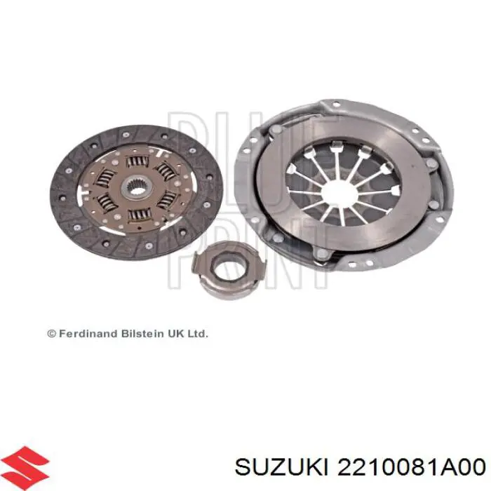  Plato de presión del embrague para Suzuki Jimny FJ