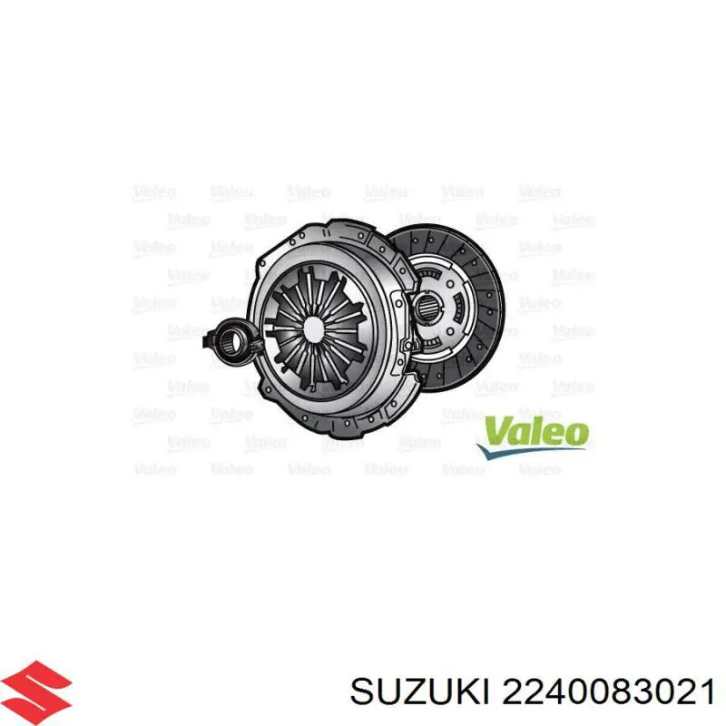 2240083021 Suzuki disco de embrague