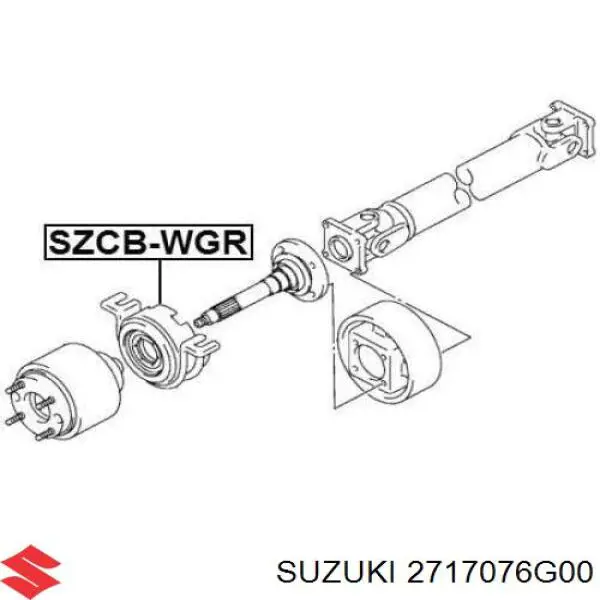  Suspensión, árbol de transmisión para Suzuki Wagon R+ MM