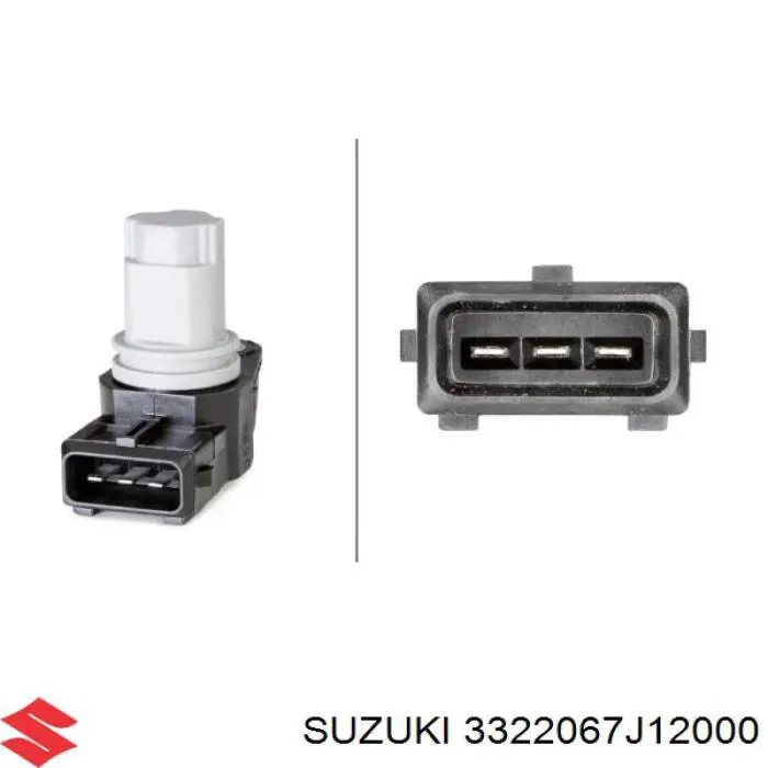 3322067J12000 Suzuki sensor de posición del árbol de levas