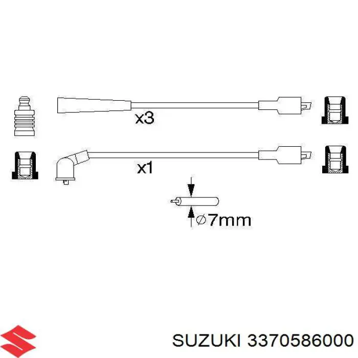 3370586000 Suzuki 