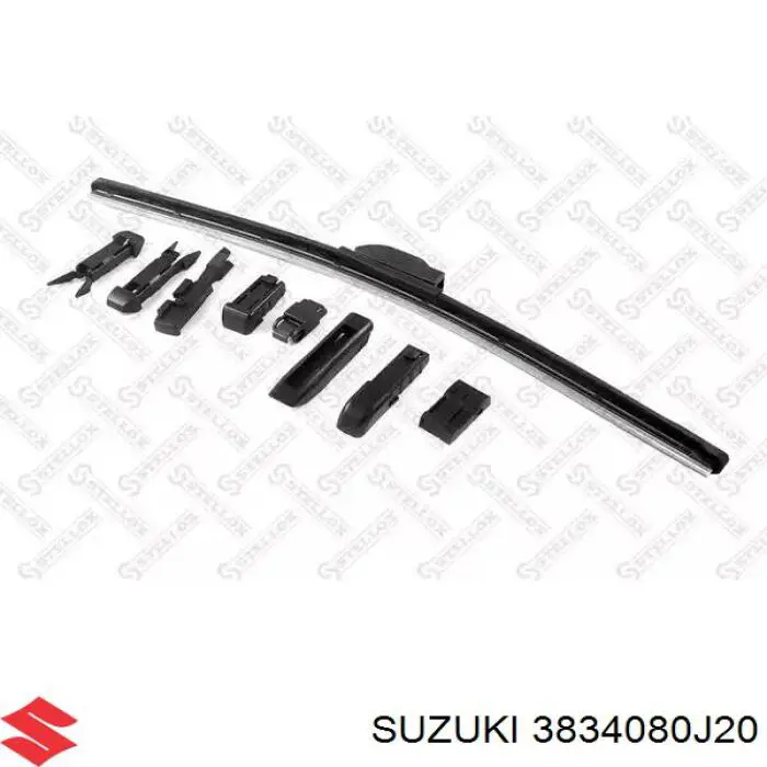 3834080J20 Suzuki limpiaparabrisas de luna trasera