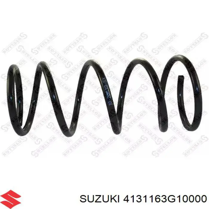 4131163G10000 Suzuki muelle de suspensión eje trasero