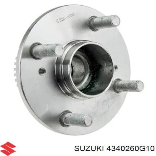 4340260G10 Suzuki cubo de rueda trasero