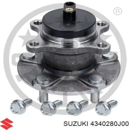 4340280J00 Suzuki cubo de rueda trasero