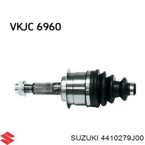 4410279J00 Suzuki árbol de transmisión delantero izquierdo