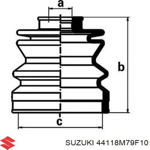 44118M79F10 Suzuki 