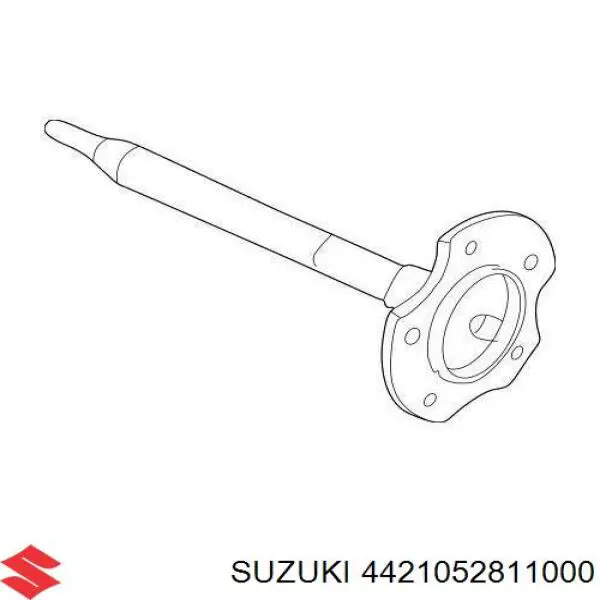  Árbol de transmisión trasero derecho para Suzuki Grand Vitara FT, GT