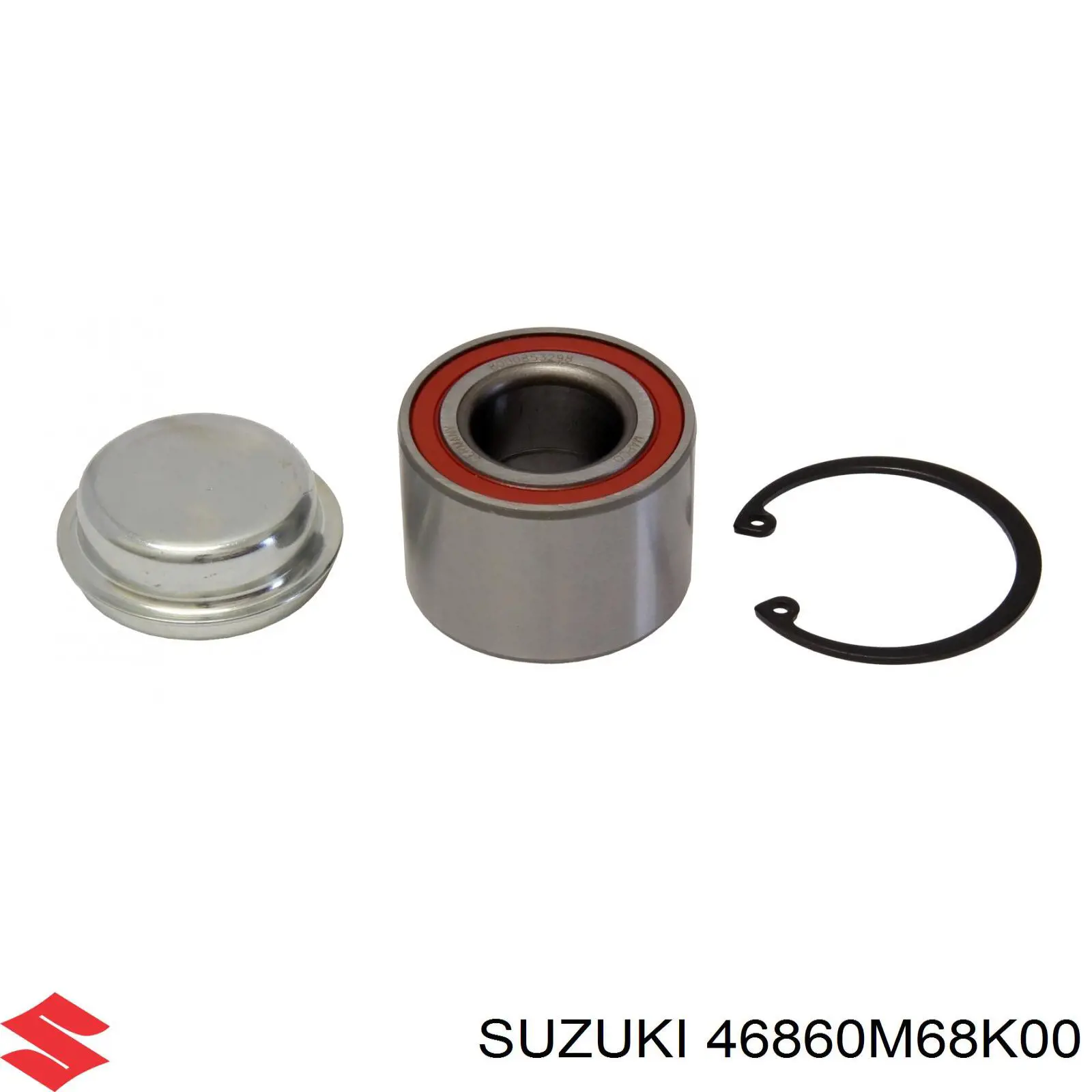 46860M68K00 Suzuki cojinete de rueda trasero