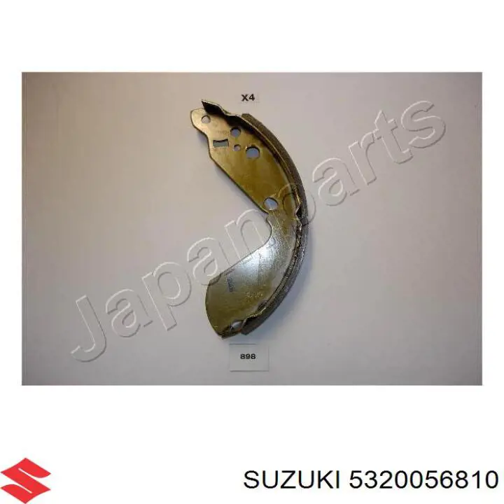 5320056810 Suzuki zapatas de frenos de tambor traseras