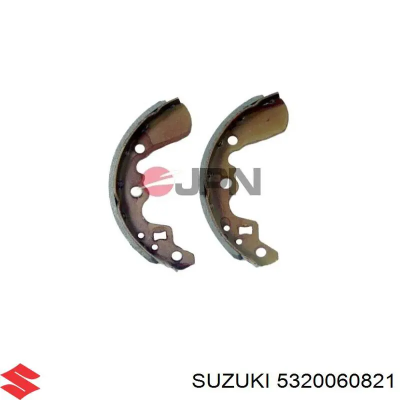 5320060821 Suzuki zapatas de frenos de tambor traseras