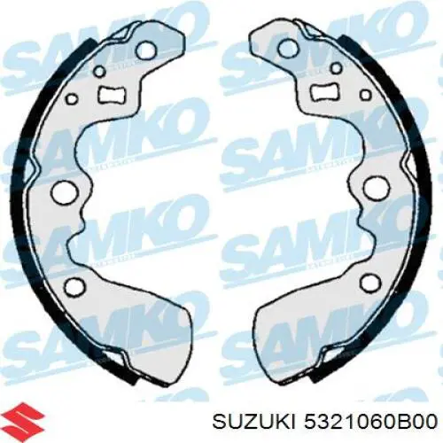 5321060B00 Suzuki zapatas de frenos de tambor traseras