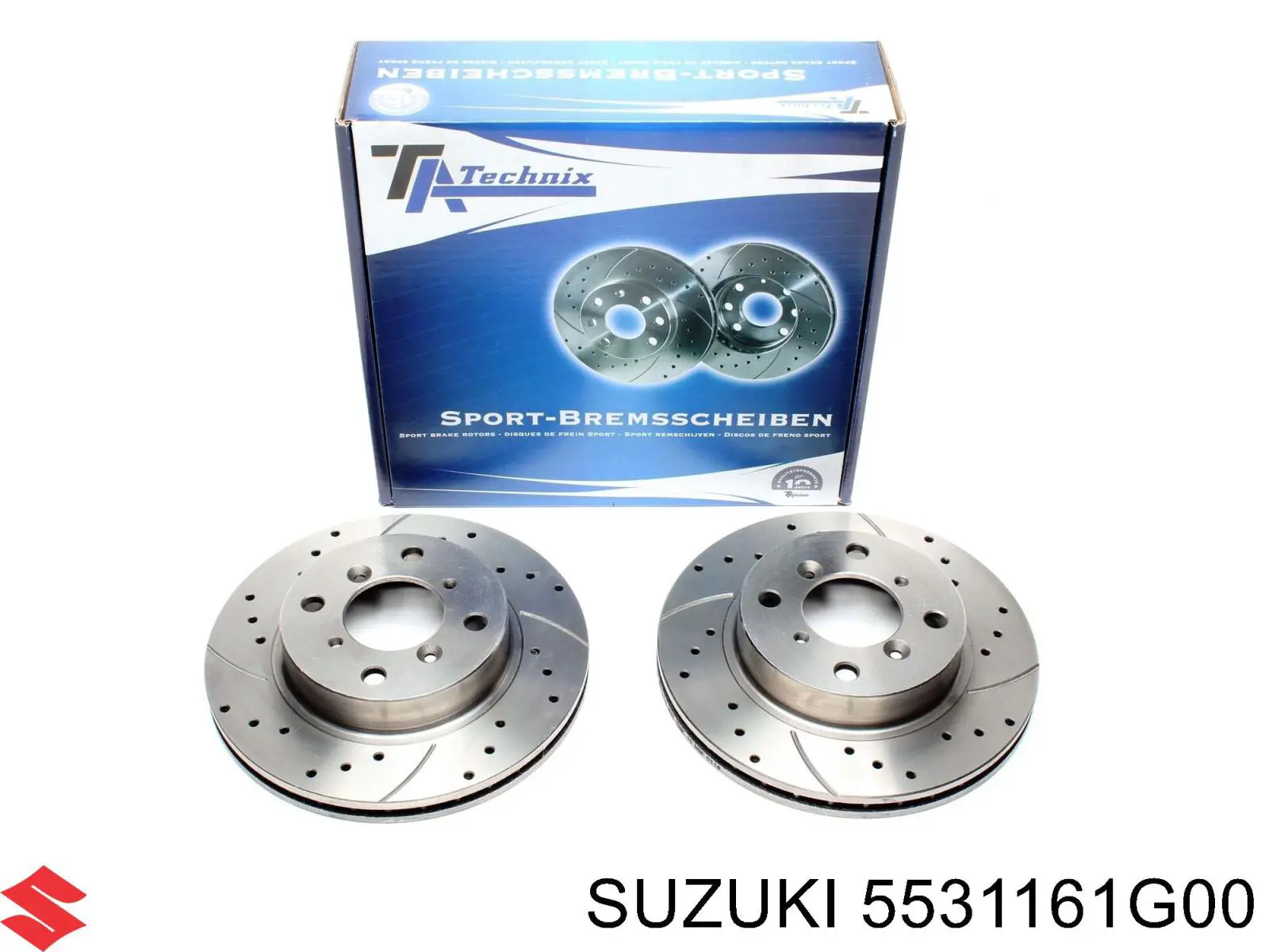 5531161G00 Suzuki freno de disco delantero