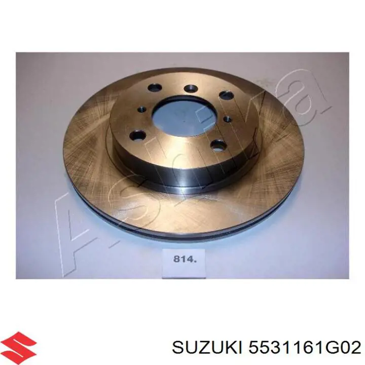 5531161G02 Suzuki freno de disco delantero