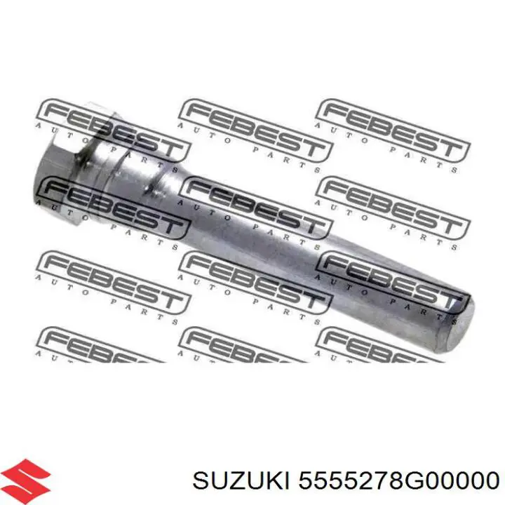 55552-78G00-000 Suzuki pasador guía, pinza del freno trasera