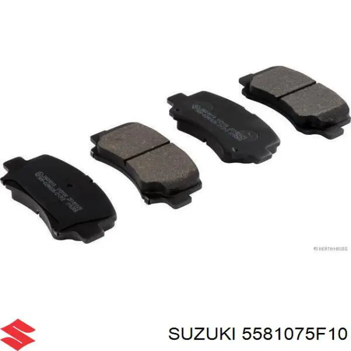 55810-75F10 Suzuki pastillas de freno delanteras