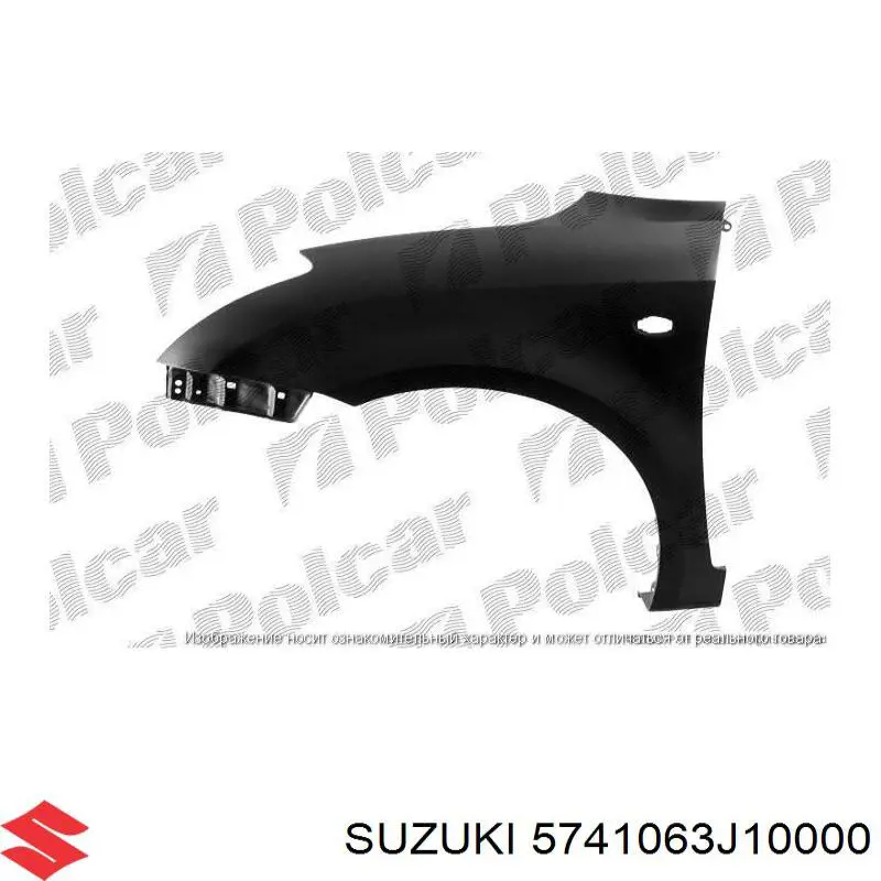 5741063J10000 Suzuki bisagra, capó del motor derecha