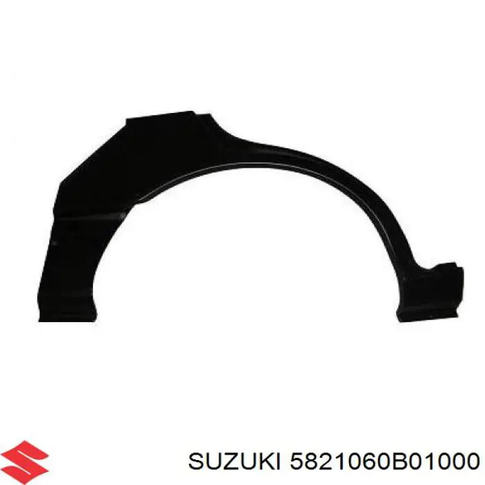 5821060B01000 Suzuki soporte de radiador inferior (panel de montaje para foco)