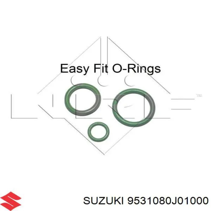 9531080J01000 Suzuki condensador aire acondicionado