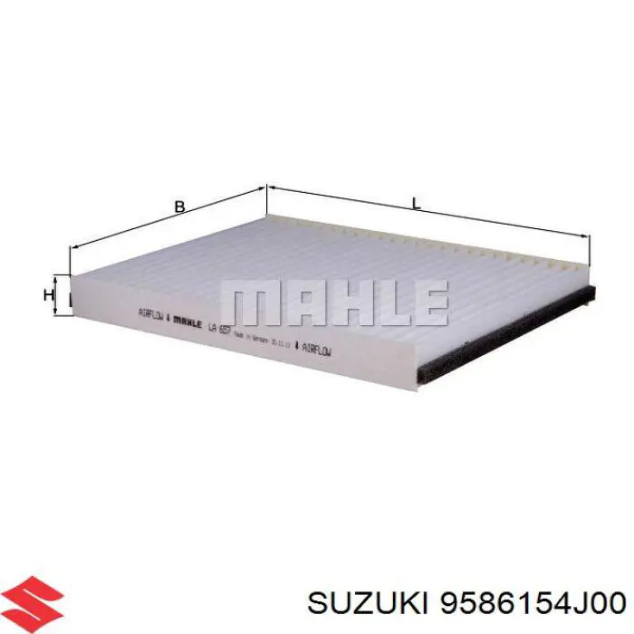 9586154J00 Suzuki filtro de habitáculo