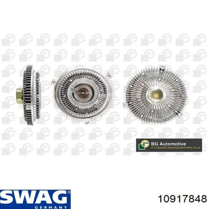 10917848 Swag embrague, ventilador del radiador