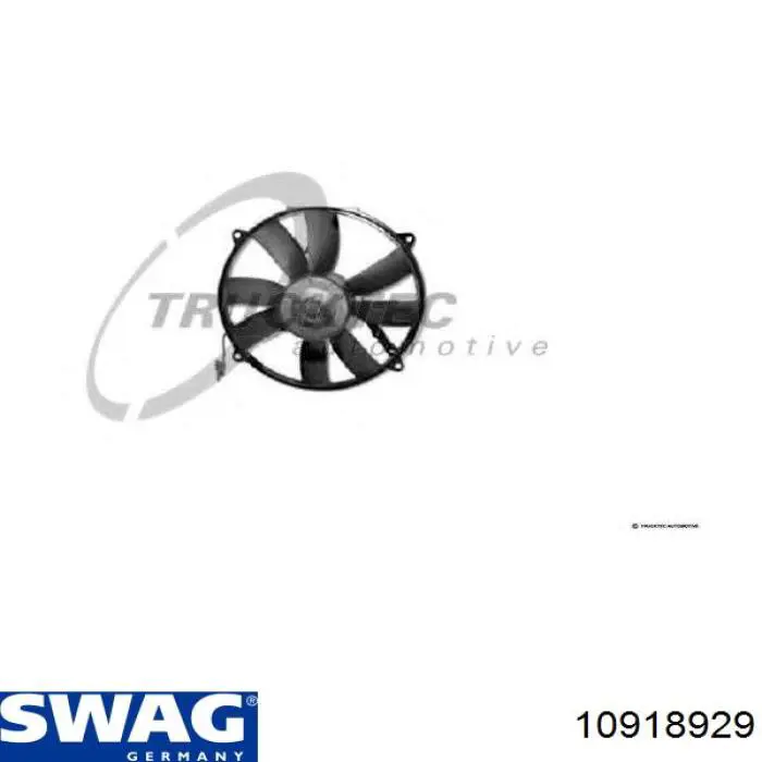 10918929 Swag ventilador (rodete +motor refrigeración del motor con electromotor completo)