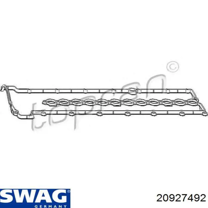 20927492 Swag junta de la tapa de válvulas del motor