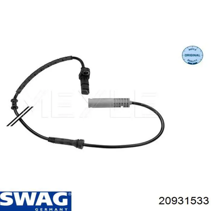 20 93 1533 Swag sensor abs trasero