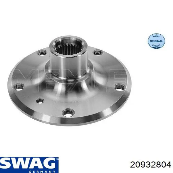 20 93 2804 Swag cubo de rueda trasero