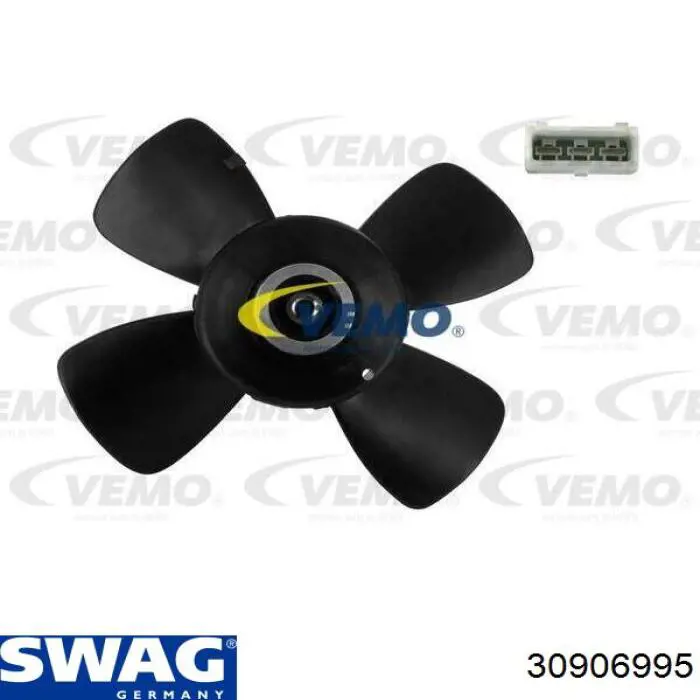 30906995 Swag ventilador (rodete +motor refrigeración del motor con electromotor completo)