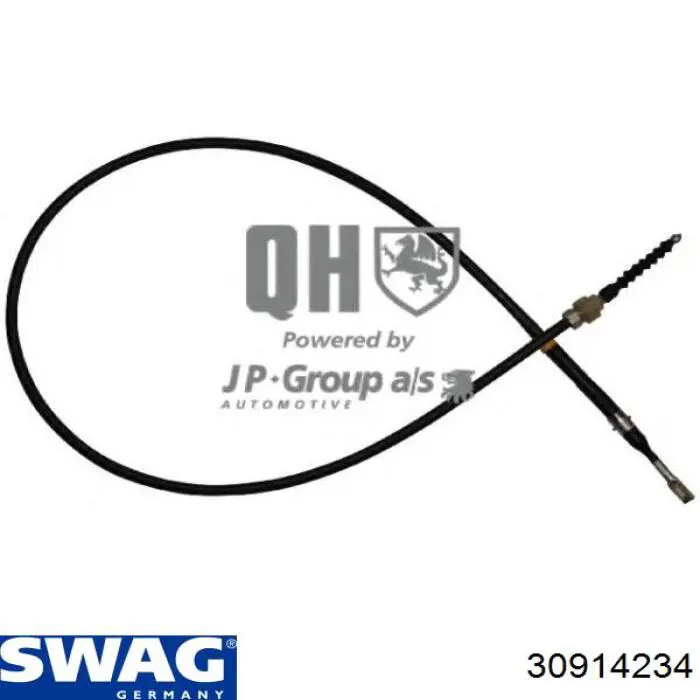 30914234 Swag cable de freno de mano trasero derecho/izquierdo