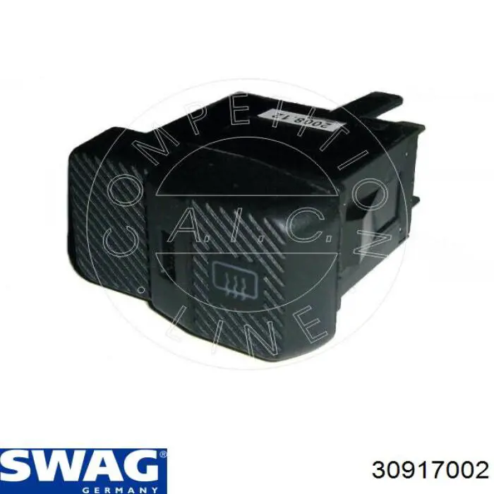 30917002 Swag boton de la calefaccion ventana trasera