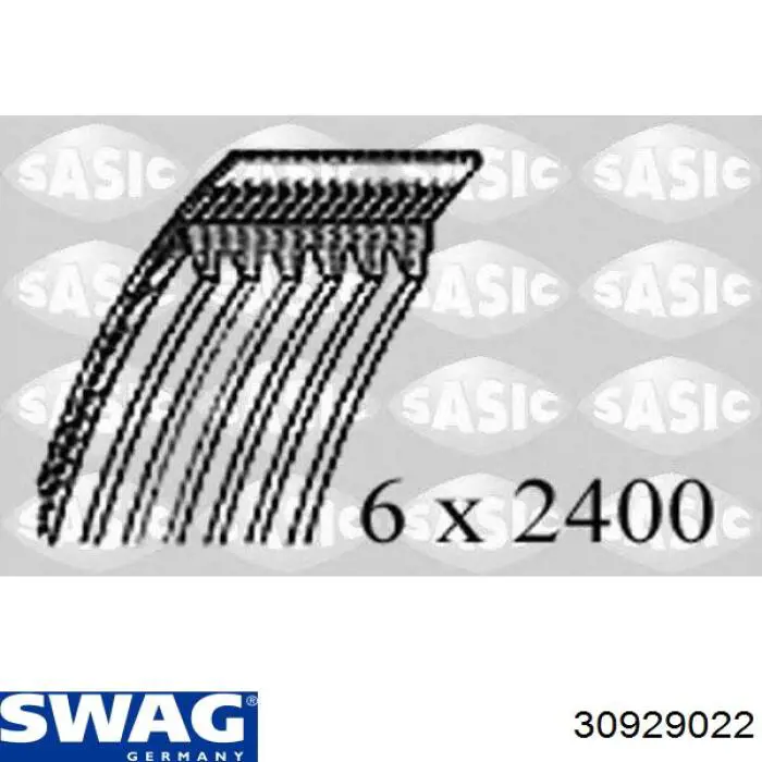 30929022 Swag correa trapezoidal