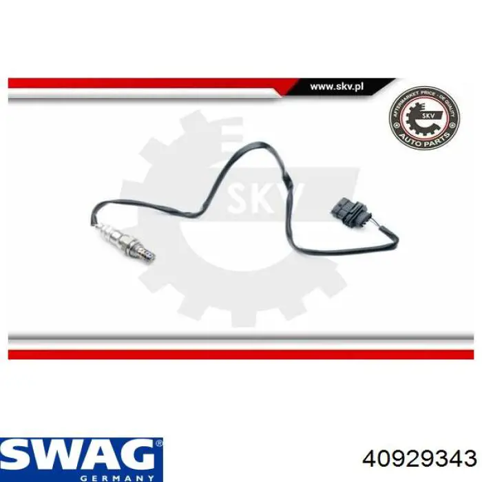 40929343 Swag sonda lambda sensor de oxigeno para catalizador