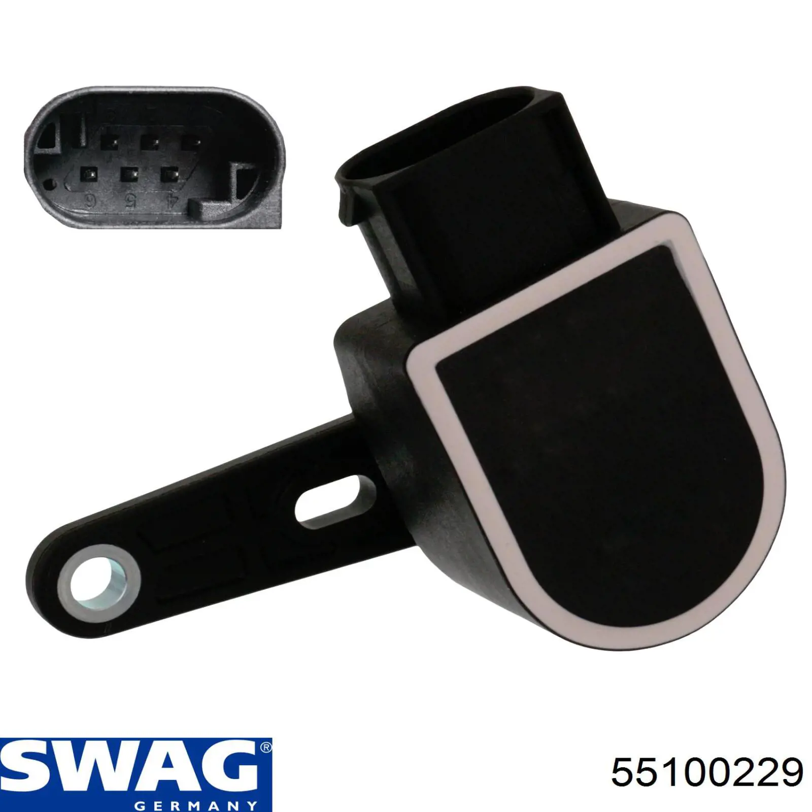 55100229 Swag sensor, nivel de suspensión neumática, delantero