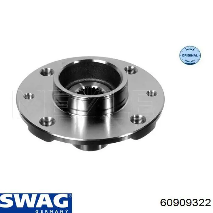 60909322 Swag cubo de rueda delantero