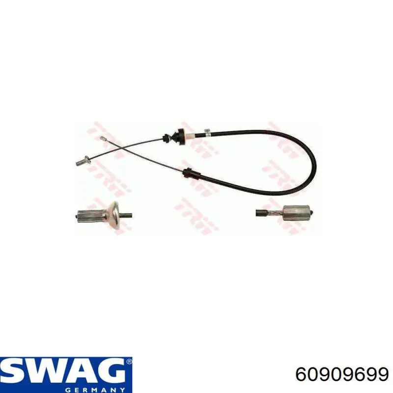 60909699 Swag cable de embrague