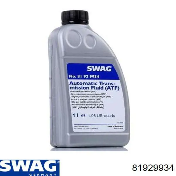 81929934 Swag aceite transmisión