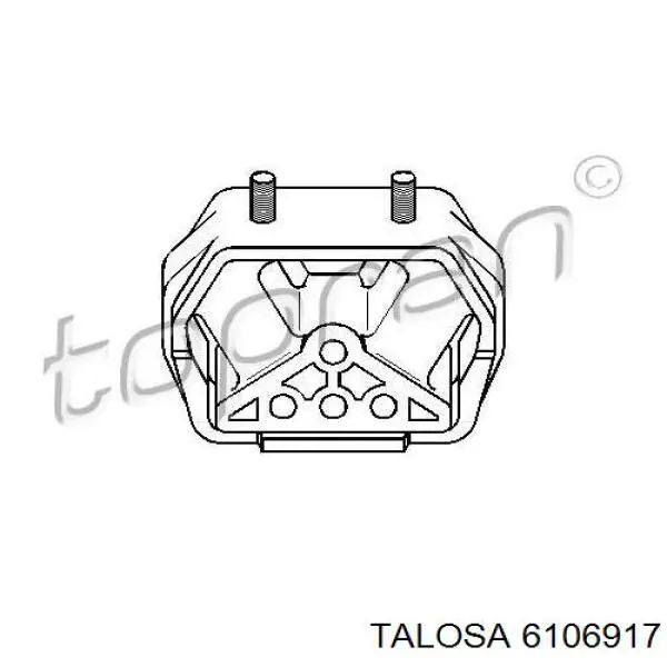 61-06917 Talosa soporte de motor trasero