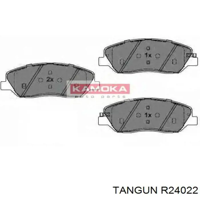 R24022 Tangun pastillas de freno delanteras